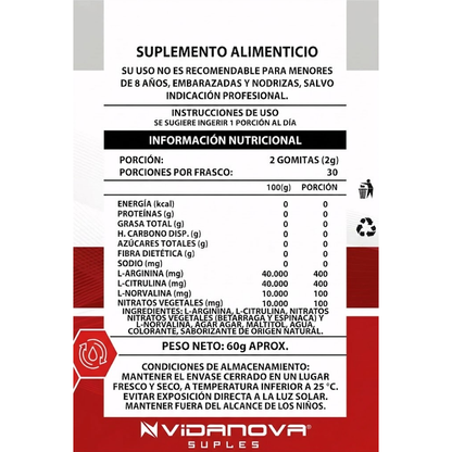 ZenPro Gomitas de Óxido Nitrico | Mejora la Resistencia y flujo Sanguíneo